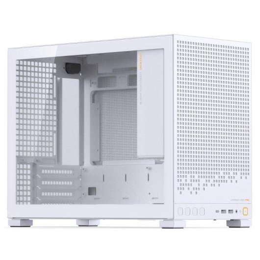 Torre Jonsbo D32 Pro Vidro Temperado Branco Compacta 24L M-ATX