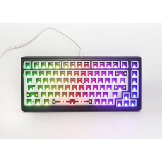 Teclado Ducky Tinker65 75% mecánico con RGB y diseño barebone programable