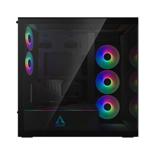 Caixa Arctic Xtender VG ARGB Vidro Temperado Preto Espelhado E-ATX