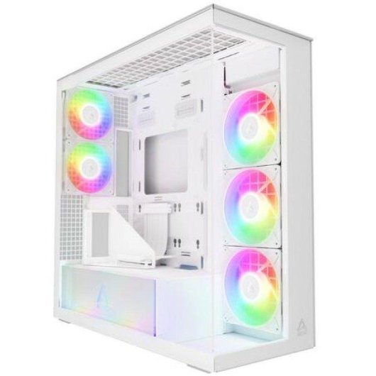 Torre Arctic Xtender VG ARGB Vidro Temperado Branco E-ATX Gaming