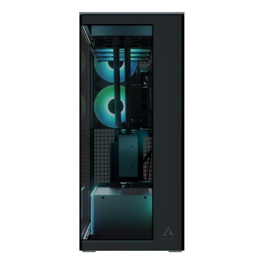 Torre Arctic Xtender VG ARGB Vidro Temperado Preto EATX Gaming
