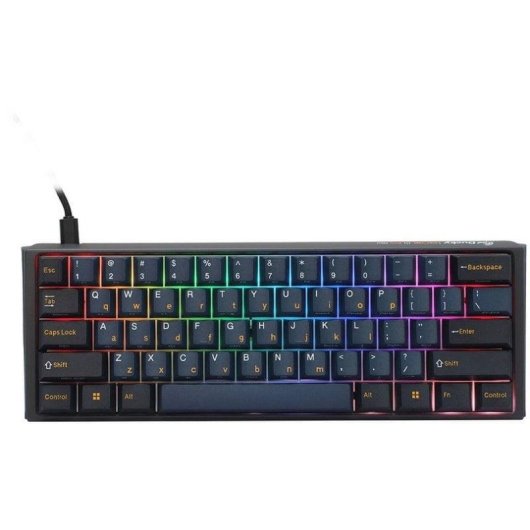 Toetsenbord Ducky One 3 Pro Nazca Line mechanisch 60% RGB 8K Cherry MX2A Red