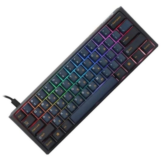 Toetsenbord Ducky One 3 Pro Nazca Line mechanisch compleet RGB tri-mode Cherry MX2A Red