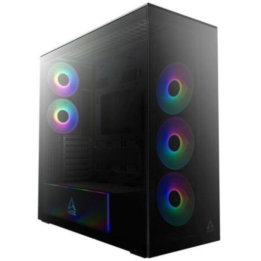 Caixa Arctic Xtender ARGB Vidro Temperado Preto E-ATX Gaming