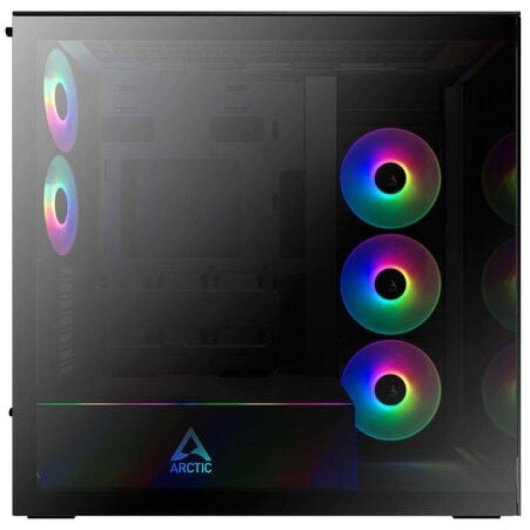 Caixa Arctic Xtender ARGB Vidro Temperado Preto E-ATX Gaming