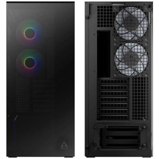Caixa Arctic Xtender ARGB Vidro Temperado Preto E-ATX Gaming