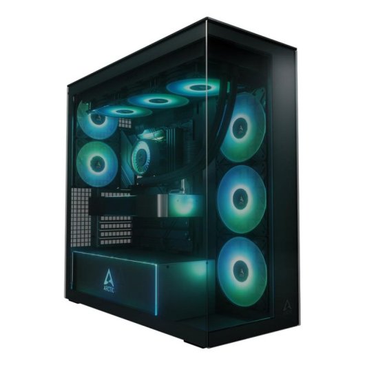 Caixa Arctic Xtender ARGB Vidro Temperado Preto E-ATX Gaming