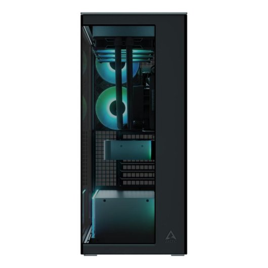 Caixa Arctic Xtender ARGB Vidro Temperado Preto E-ATX Gaming