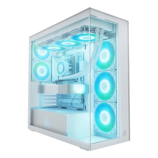 Torre Arctic Xtender White ARGB Vidro Temperado EATX Gaming