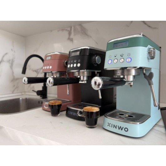 Cafetera Espresso Xinwo Hanoi 1,2L 20 Bares 1350W con vaporizador integrado