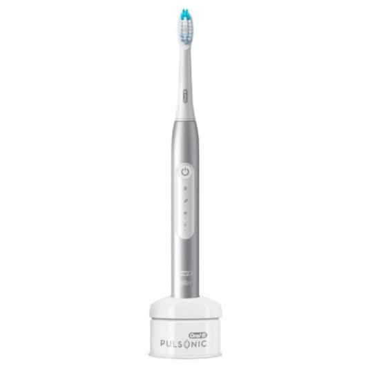 Escova de dentes Oral-B Pulsonic Slim Luxe 4000 Sónica 62000 movimentos Platina