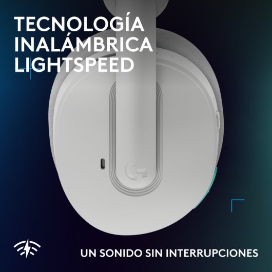 Auriculares Logitech G G325 LIGHTSPEED draadloos Bluetooth Gaming Wit