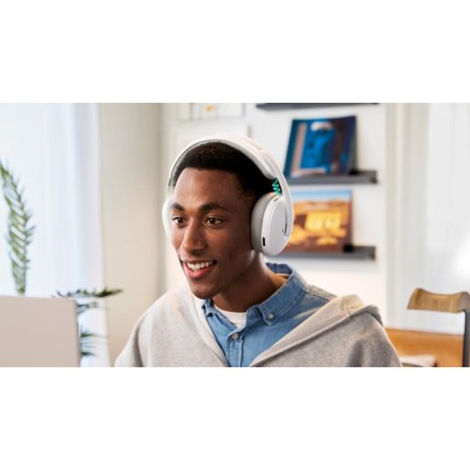 Auriculaires Logitech G G325 LIGHTSPEED sans fil Bluetooth Gaming Micro Blanc