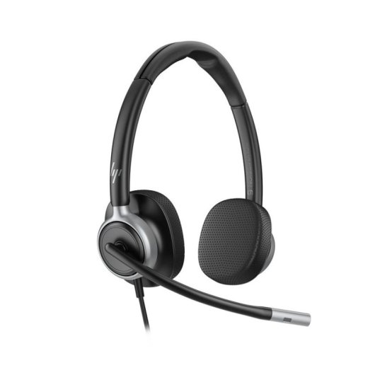 Auriculaires Poly Mission 625 filaires USB-C USB-A Bureau Réduction de Bruit Noirs