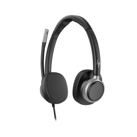 Auriculaires Poly Mission 625 filaires USB-C USB-A Bureau Réduction de Bruit Noirs