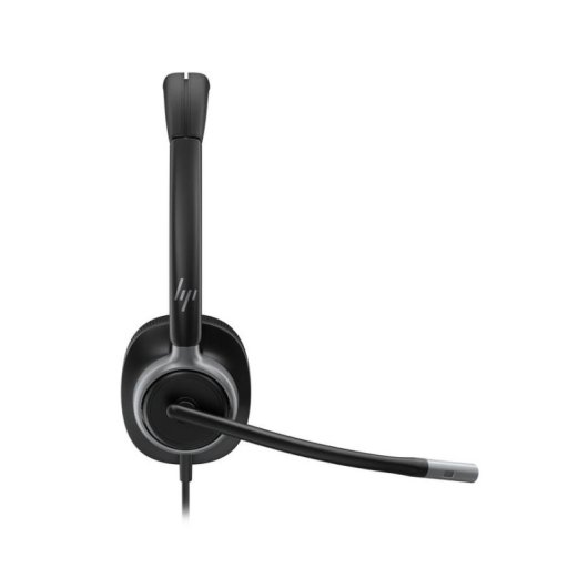 Auriculaires Poly Mission 615 filaires USB-A USB-C Bureau Mono Réduction de bruit Noir