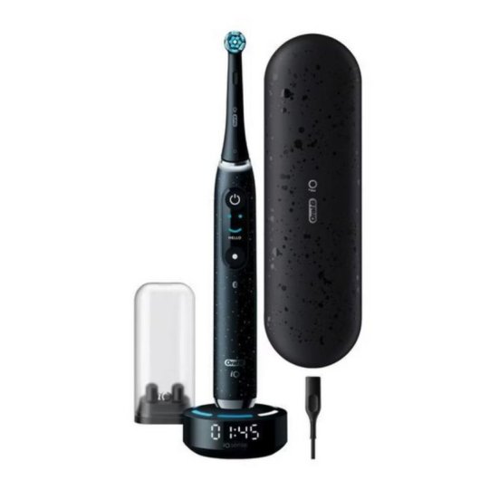 Escova de dentes Oral-B iO Series 10 Preta iO Sense 7 modos Cosmic Black