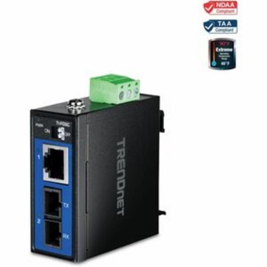 Switch Trendnet TI-FGSC Gigabit Ethernet SC Montaggio DIN IP50