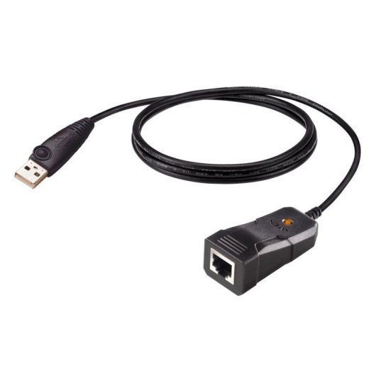 Adaptador USB a Serial Aten UC232BF Negro 1,2 m USB tipo A RJ-45