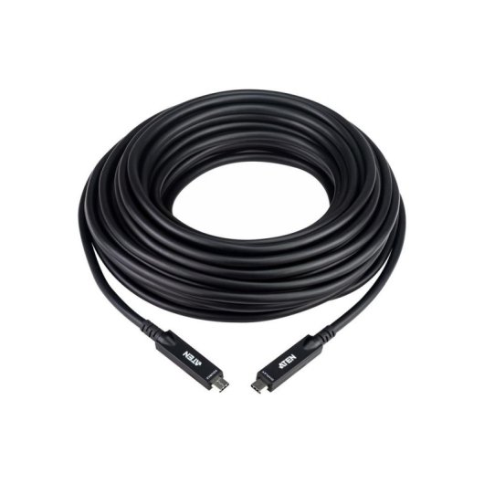 Cavo Aten UE3415F USB-C Ottico Attivo 15 m 15 Gbit/s Nero