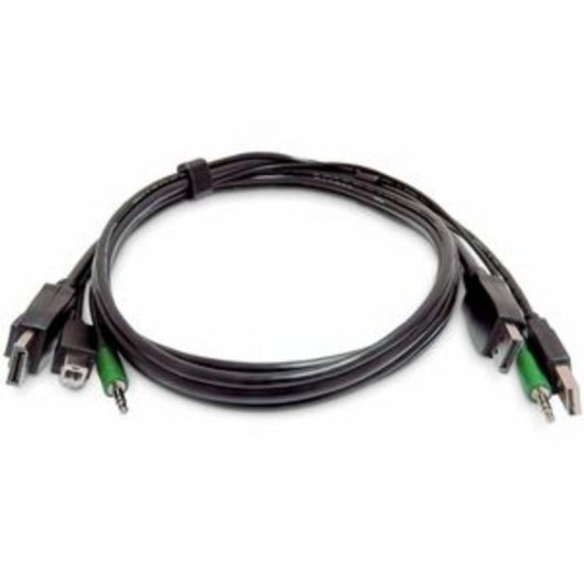 Câble KVM StarTech SKDP2DPMMKVM03-TAA DisplayPort USB 2.0 Audio 0,9 m
