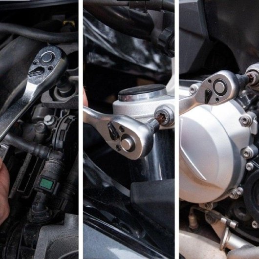 Werkzeugkoffer Cecotec Toolbox KRK 6200 216 Teile 3 Ratschen 72 Zähne CR-V S2