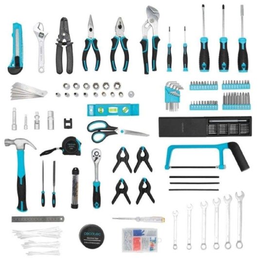 Werkzeugkoffer Cecotec Toolbox 8000 Pro 380 Teile Aluminium CR-V S2