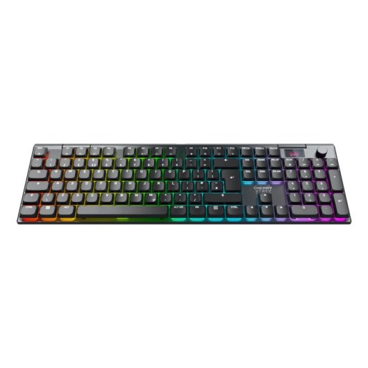 Tastatur CHERRY XTRFY MX 10.1 mechanisch RGB kabellos Fullsize QWERTY UK