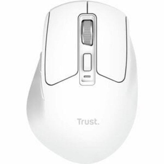 Souris Trust Niven RF Wireless Bluetooth 3200DPI Blanc USB-C 7 Boutons