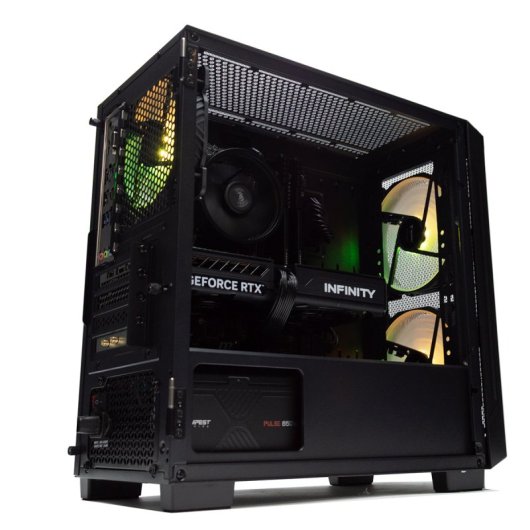 Desktop PcCom Lite AMD Ryzen 5 5500 16GB 1TB SSD RTX 5060 V2 WiFi