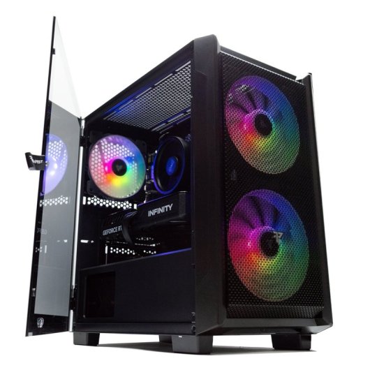 Desktop PcCom Lite AMD Ryzen 5 5500 16GB 1TB SSD RTX 5060 Windows 11 Home WiFi