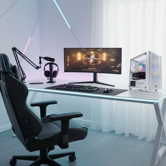 PcCom Ready Intel Core i5-12400F / 32GB / 1TB SSD / RTX 5060 V2 Blanco / Windows 11 Home