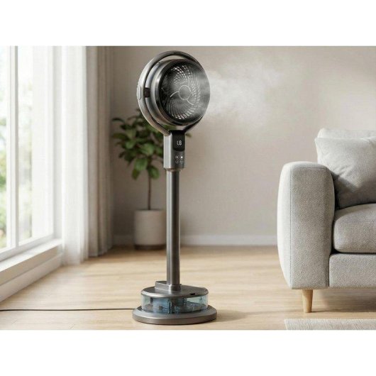 Ventilador Nebulizador Purline MISTY APOLLO 50W Display Digital