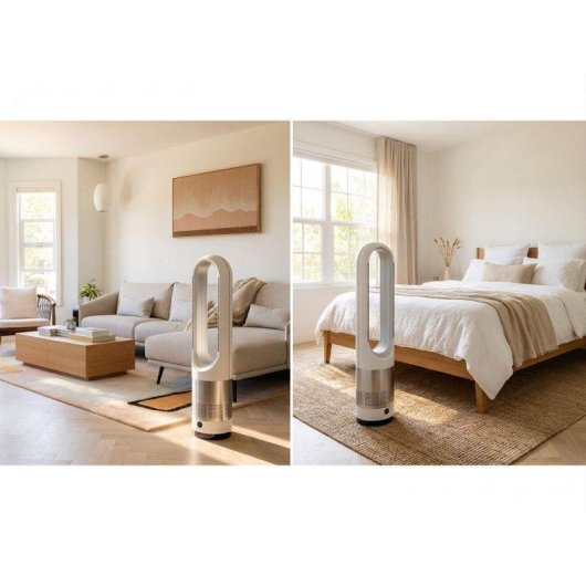 Ventilador calefactor sin aspas Purline VENTY ZONDA 8 velocidades