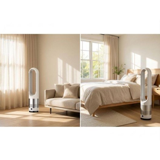 Ventilador calefactor sin aspas Purline VENTY ZONDA 8 velocidades