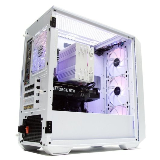 PcCom Ready Intel Core i5-12400F / 32GB / 1TB SSD / RTX 5060 Ti 16GB Blanco
