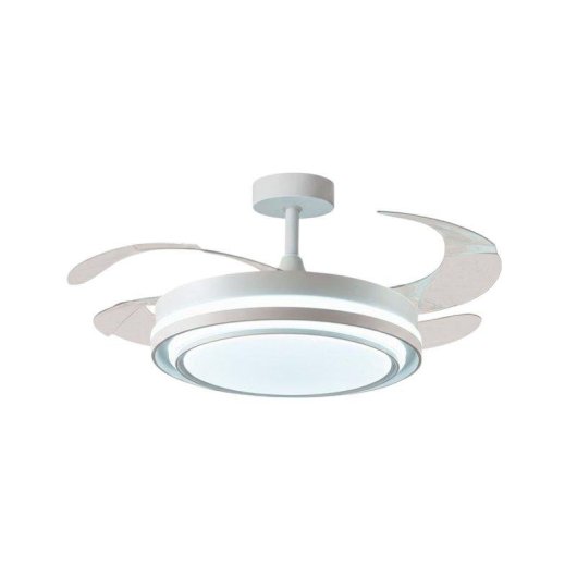 Ventilador de techo Bel Air Home Byblos 72W 4 aspas retráctiles Ø108 cm