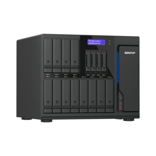 Servidor NAS torre QNAP 32GB DDR5 Intel Core Ultra 7 16 baias QuTS hero