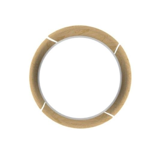 Ventilador de techo Cecotec Energysilence Aero 4500 Puzzle con luz LED y aspas retráctiles