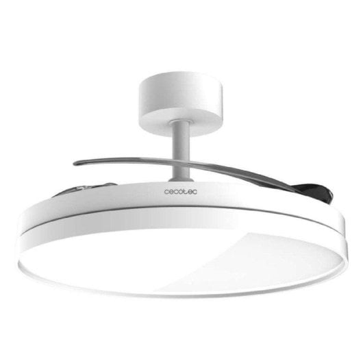 Ventilador de Techo Cecotec Energysilence Aero 2440 Invisible Pure White 30W Motor DC