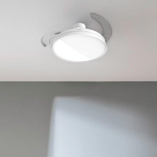 Ventilador de Techo Cecotec Energysilence Aero 2440 Invisible Pure White 30W Motor DC