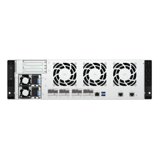Servidor NAS rack 3U QNAP Intel Atom C5125 8GB DDR4 16 discos 10GbE