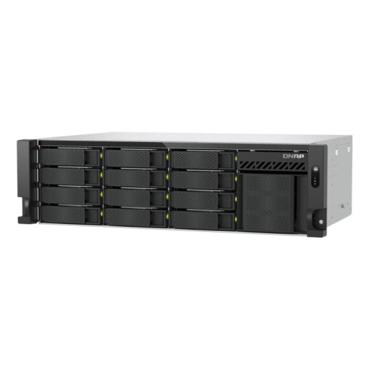Servidor NAS rack 3U QNAP Intel Atom C5125 8GB DDR4 16 discos 10GbE