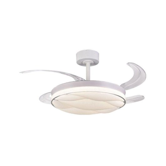 Ventilador de techo Bel Air Karnak 72W 4 aspas retráctiles blanco 108"