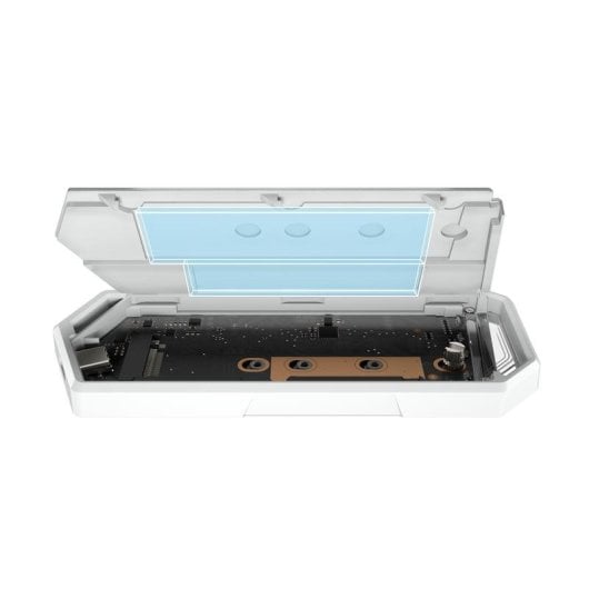 Caixa Externa ASUS ROG Strix Arion Hatsune Miku M.2 Alumínio Branco USB-C 10 Gbit/s