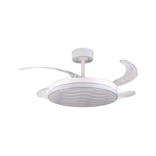 Ventilador de techo Bel Air Home Luxor 72W 4 aspas retráctiles Ø108 cm blanco