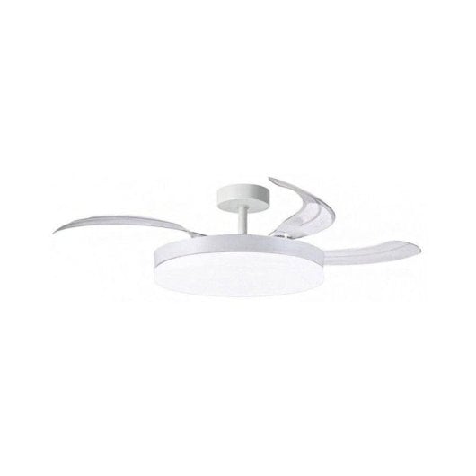 Ventilador de techo Bel Air Apolo 72W 4 aspas retráctiles blanco Ø108 cm