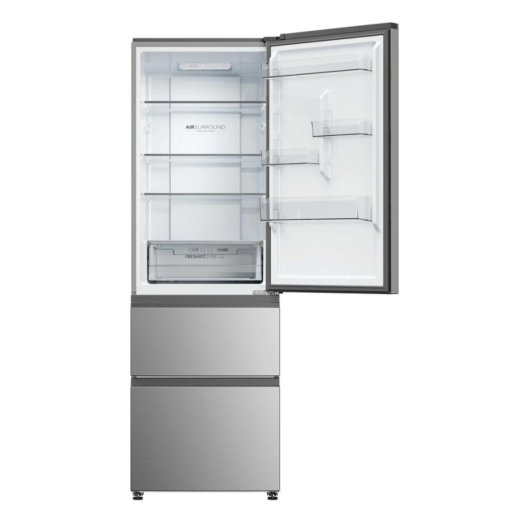 Frigorífico Combi Haier HTR3618CNMG No Frost 185 cm 360 L C Prata
