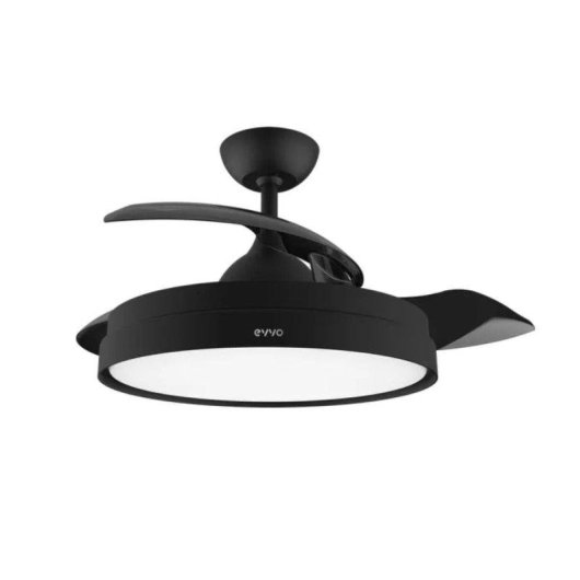Ventilador de techo EVVO V450 Invisible con aspas retráctiles y luz LED