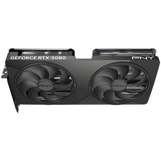 Placa gráfica PNY GeForce RTX 5080 Dual-Fan Slim OC 16GB GDDR7 Reflex 2 RTX AI DLSS4